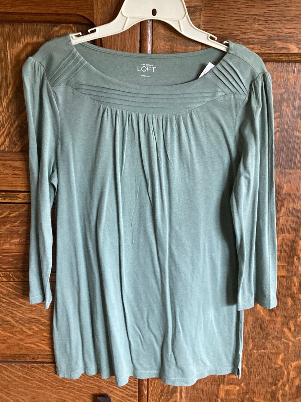 Lot of 13 LOFT business casual tops, large, new with tags or excellent used